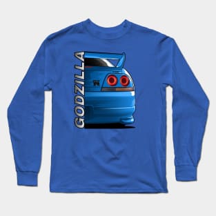 Godzilla - Skyline R33 Long Sleeve T-Shirt